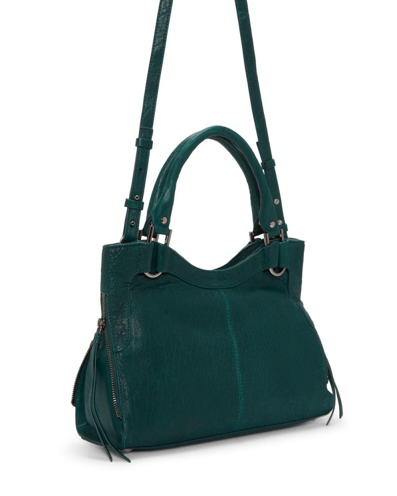 Vince Camuto Kayli Satchel Kabelka Damske Zelene | QDPC-24015