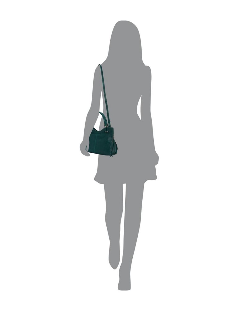 Vince Camuto Kayli Satchel Kabelka Damske Zelene | QDPC-24015