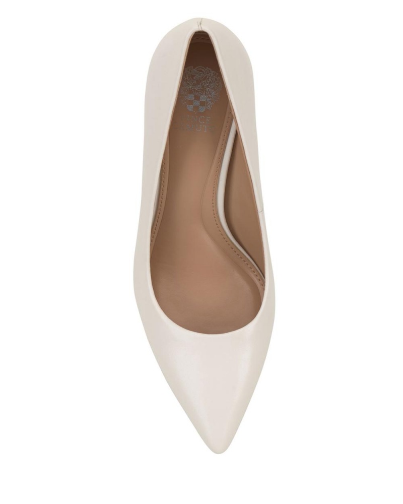 Vince Camuto Kehlia Podpätky Damske Krém Biele | OHJL-04813
