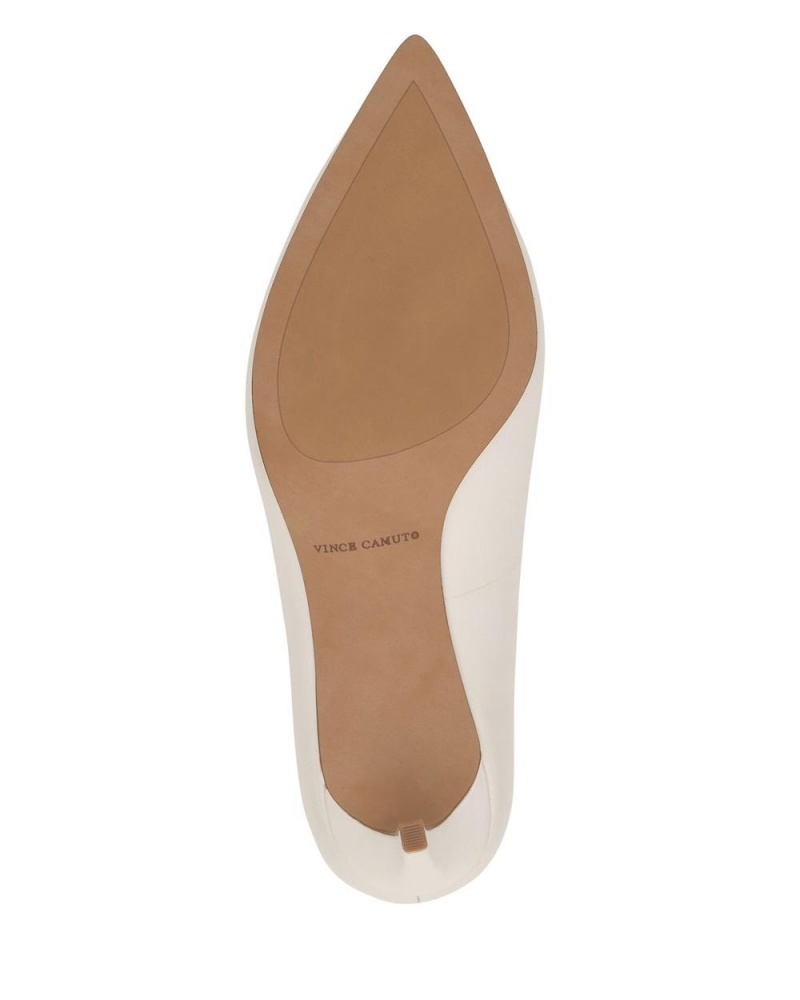 Vince Camuto Kehlia Podpätky Damske Krém Biele | OHJL-04813