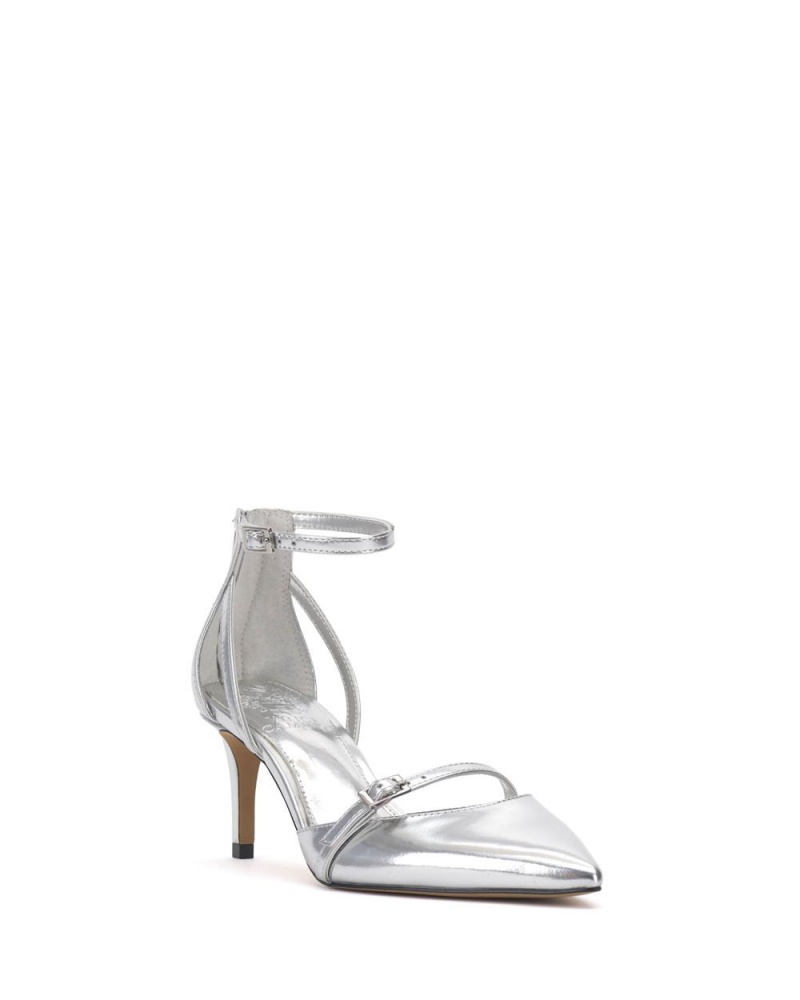 Vince Camuto Krendara Podpätky Damske Strieborne | MVRB-24756