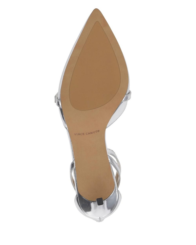 Vince Camuto Krendara Podpätky Damske Strieborne | MVRB-24756