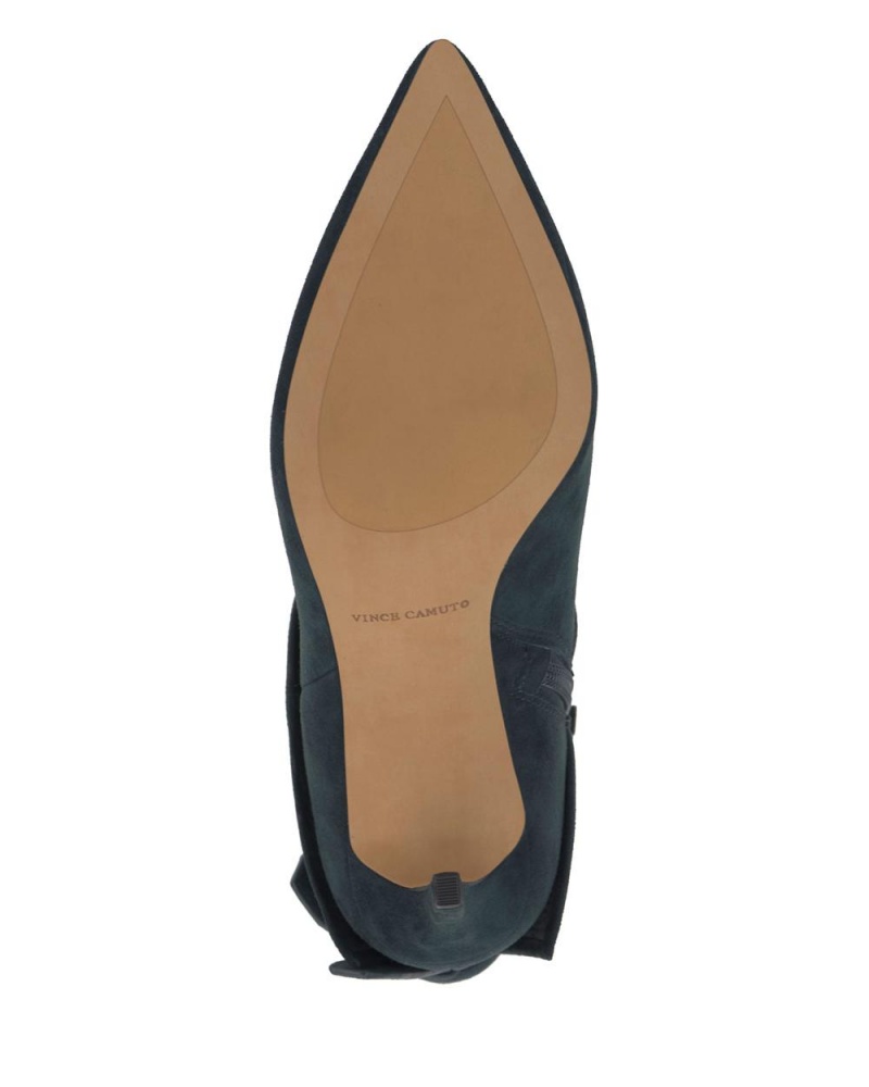 Vince Camuto Kresinta Kotnikove Topanky Damske Evergreen Suede | CXBV-38049