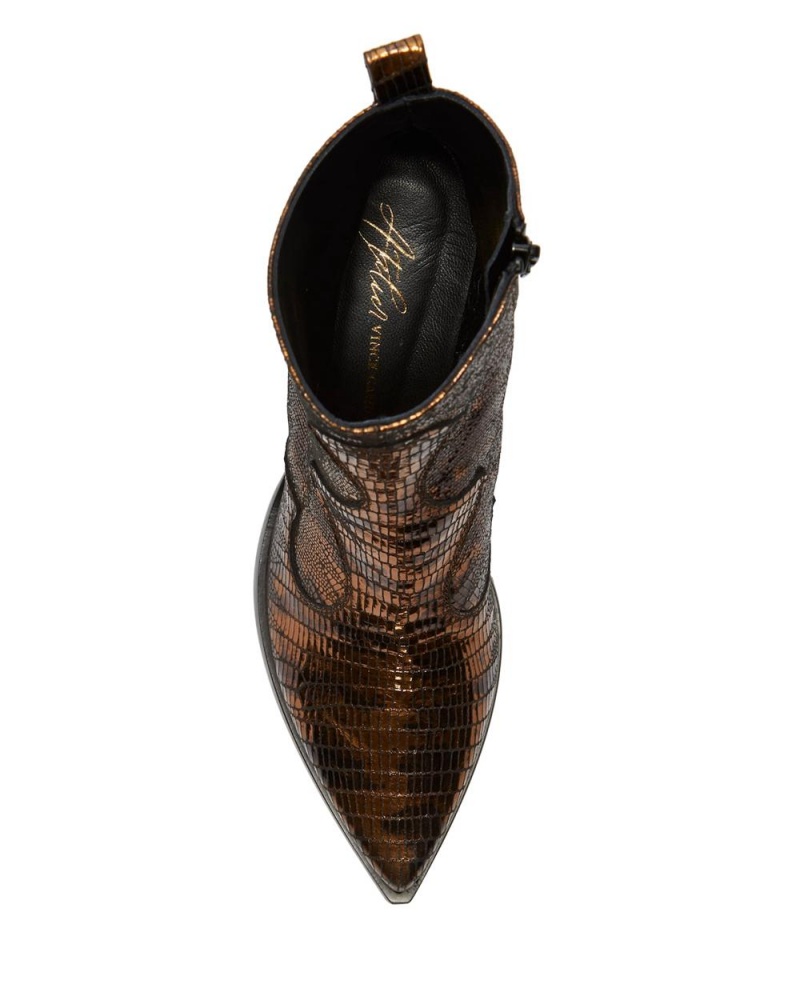 Vince Camuto Leonah Kotnikove Topanky Damske Hnede | ZVCE-03621