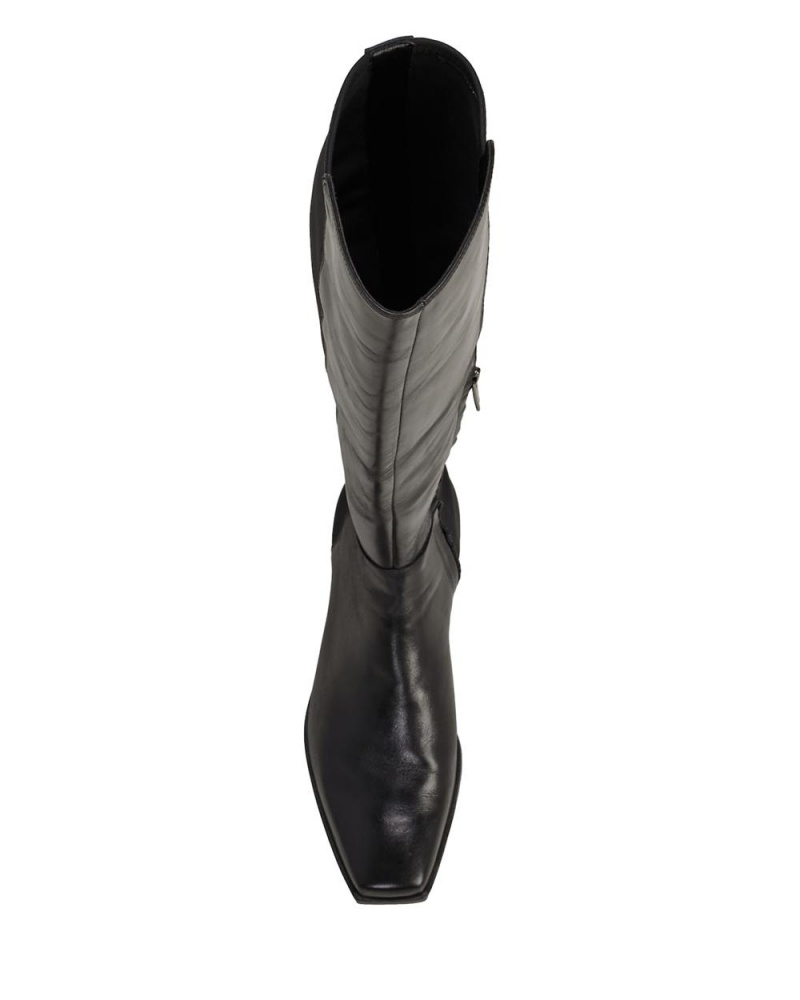 Vince Camuto Librina wide calf Čižmy Nad Kolená Damske Čierne | QYXW-29715