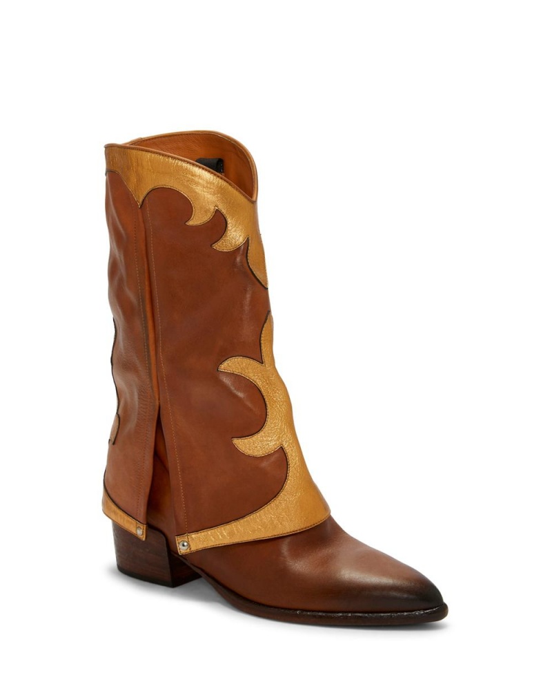 Vince Camuto Logahn Kotnikove Topanky Damske Hnede | UOSN-41609