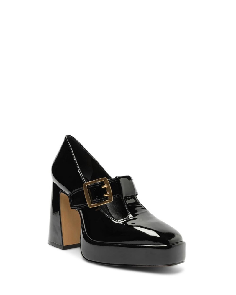 Vince Camuto Marocean Topanky Na Platforme Damske Čierne | SCQV-89536