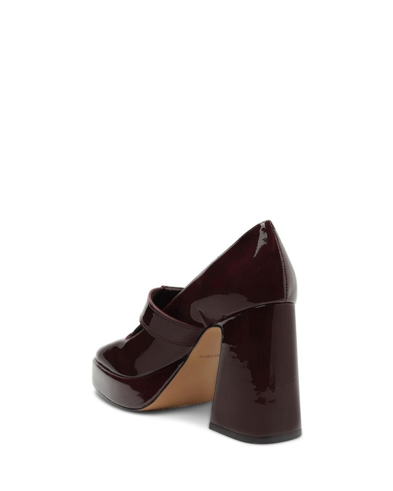 Vince Camuto Marocean Topanky Na Platforme Damske Bordove | AENS-34610