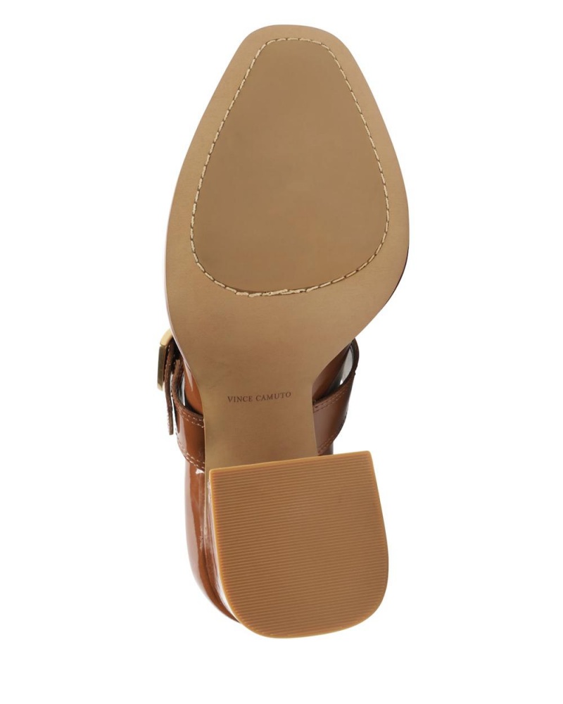 Vince Camuto Marocean Topanky Na Platforme Damske Hnede | HZAP-19745