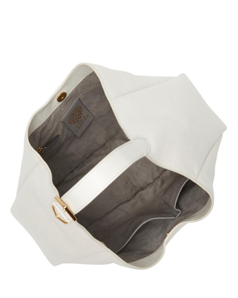 Vince Camuto Marza Hobo Taška Damske Krém Biele | BJMY-64581