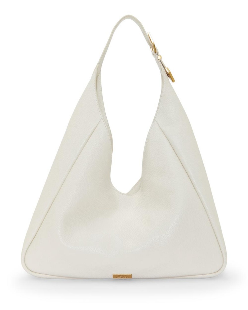 Vince Camuto Marza Hobo Taška Damske Krém Biele | BJMY-64581