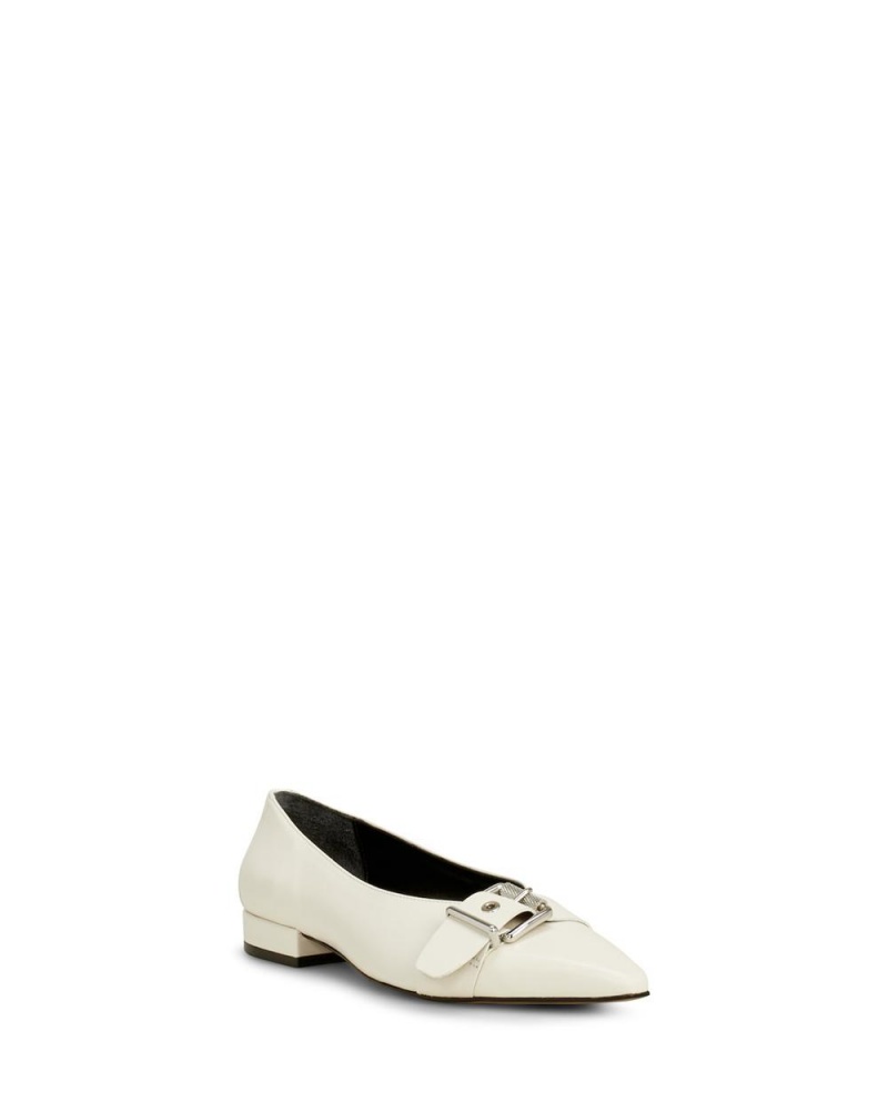 Vince Camuto Megdele Obuv pre Ploche Nohy Damske Biele | HQOP-29718