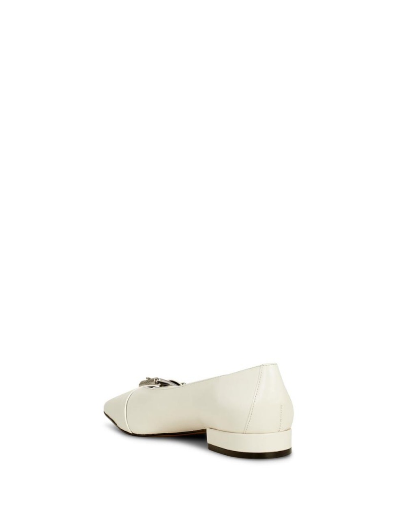 Vince Camuto Megdele Obuv pre Ploche Nohy Damske Biele | HQOP-29718