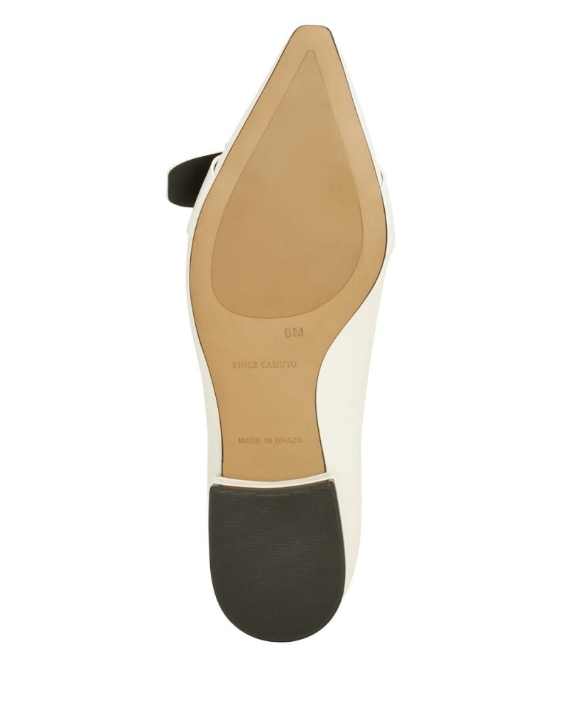 Vince Camuto Megdele Obuv pre Ploche Nohy Damske Biele | HQOP-29718