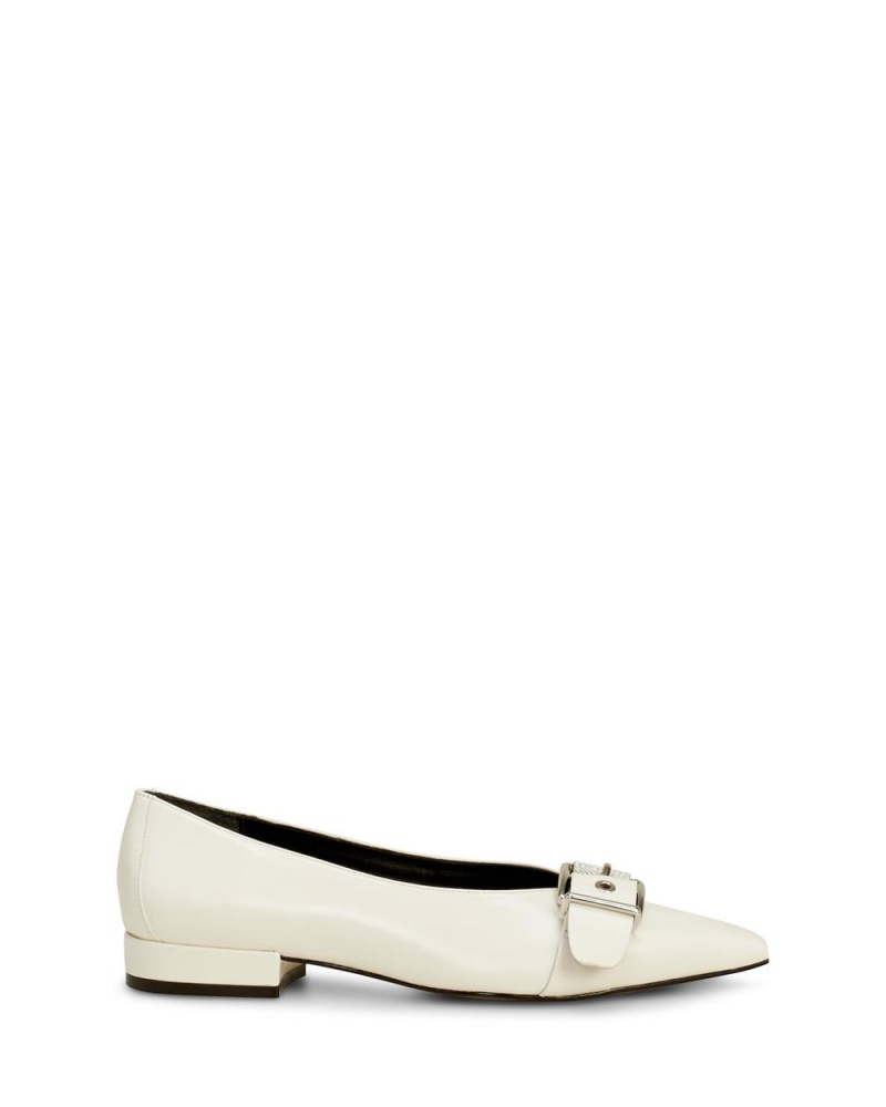 Vince Camuto Megdele Obuv pre Ploche Nohy Damske Biele | HQOP-29718