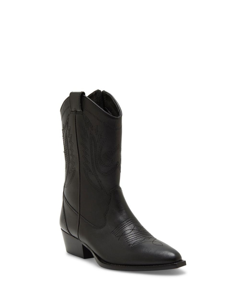 Vince Camuto Menkara Clenkove Cizmy Damske Čierne | AKMO-02985