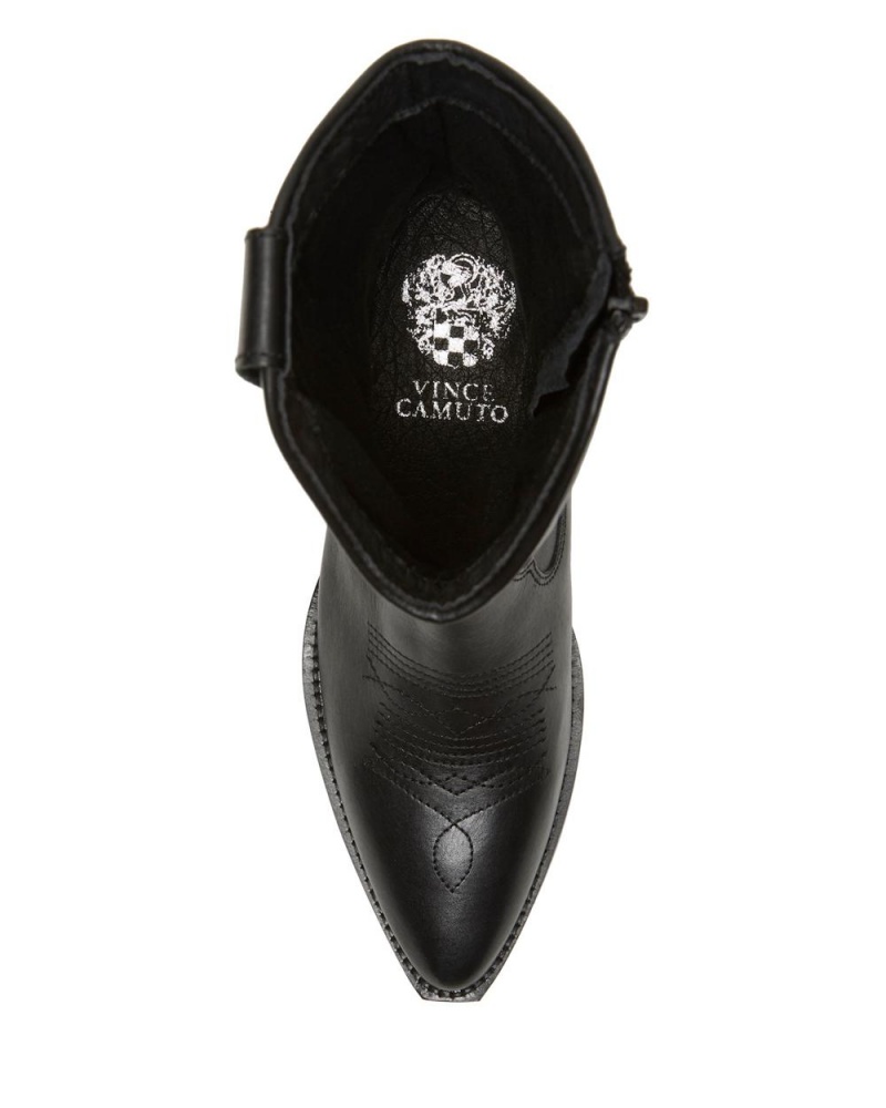 Vince Camuto Menkara Clenkove Cizmy Damske Čierne | AKMO-02985