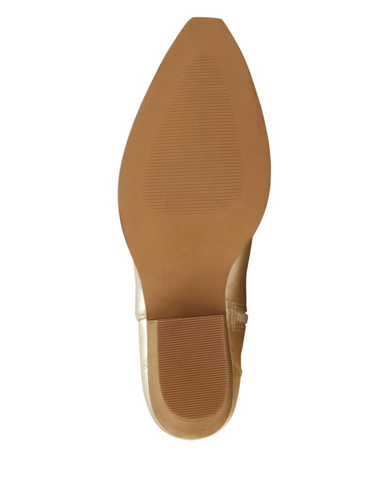Vince Camuto Menkara Clenkove Cizmy Damske Zlate | QTPL-59412