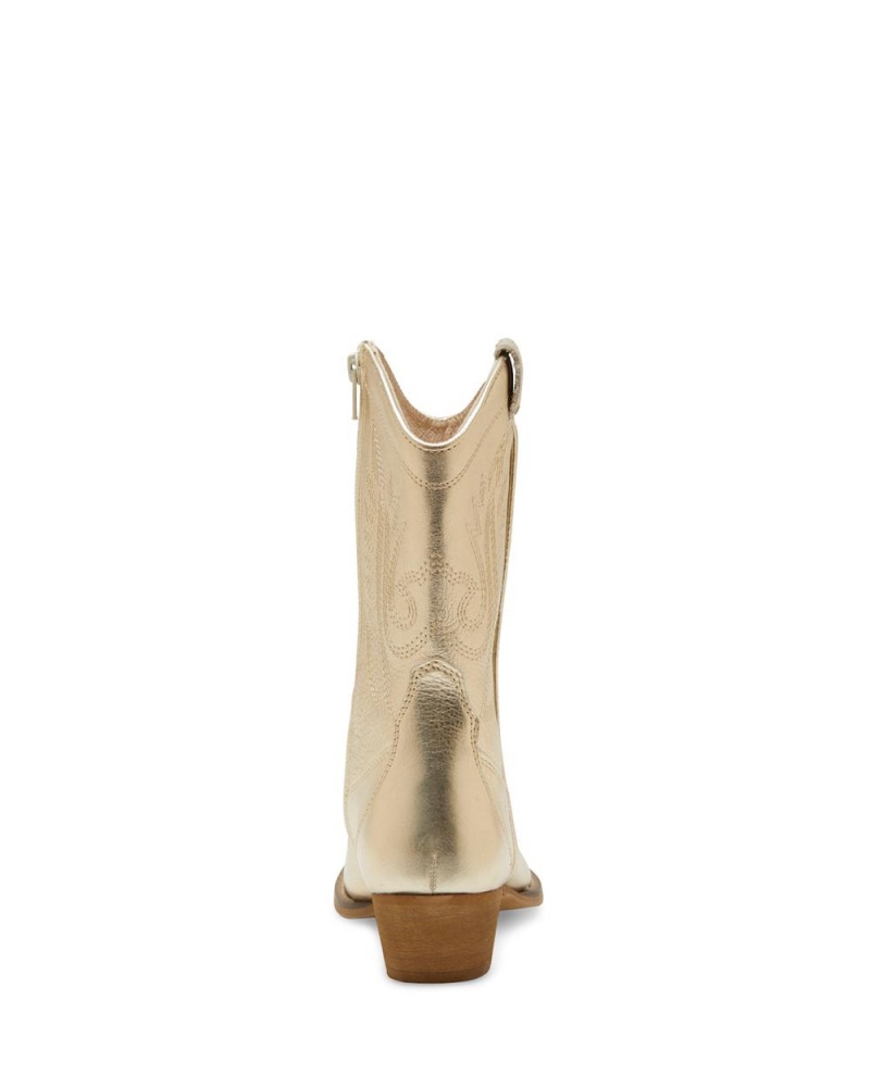 Vince Camuto Menkara Clenkove Cizmy Damske Zlate | QTPL-59412