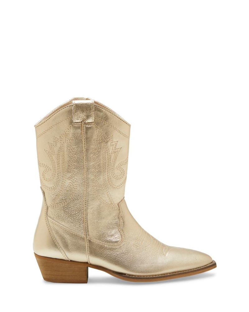 Vince Camuto Menkara Clenkove Cizmy Damske Zlate | QTPL-59412