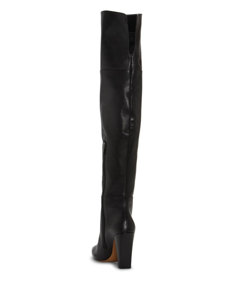 Vince Camuto Minnada Over-The-Knee Boots Damske Čierne | ZWTJ-72316