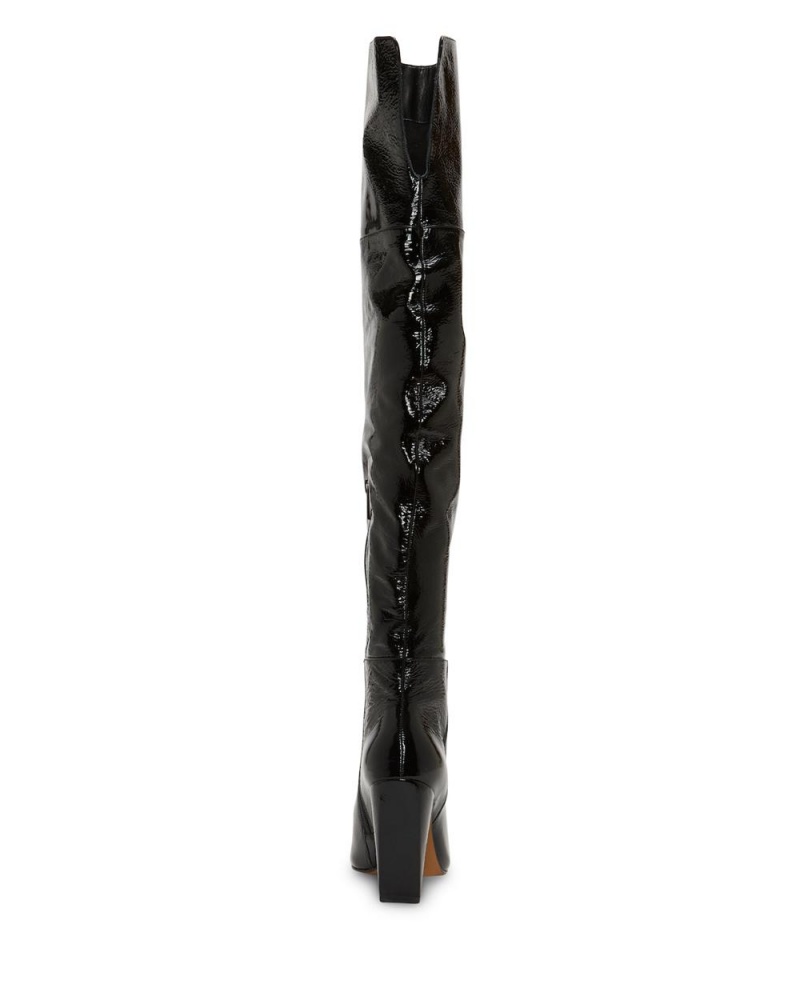 Vince Camuto Minnada Siroke Topanky-Calf Over-The-Knee Boots Damske Čierne | BOJY-71596
