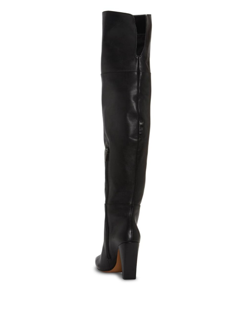 Vince Camuto Minnada Siroke Topanky-Calf Over-The-Knee Boots Damske Čierne | AUFC-18570