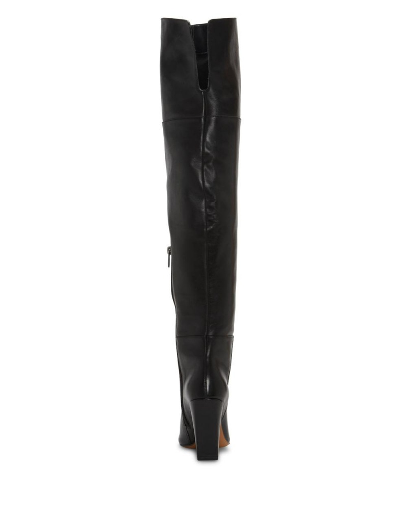 Vince Camuto Minnada Siroke Topanky-Calf Over-The-Knee Boots Damske Čierne | AUFC-18570