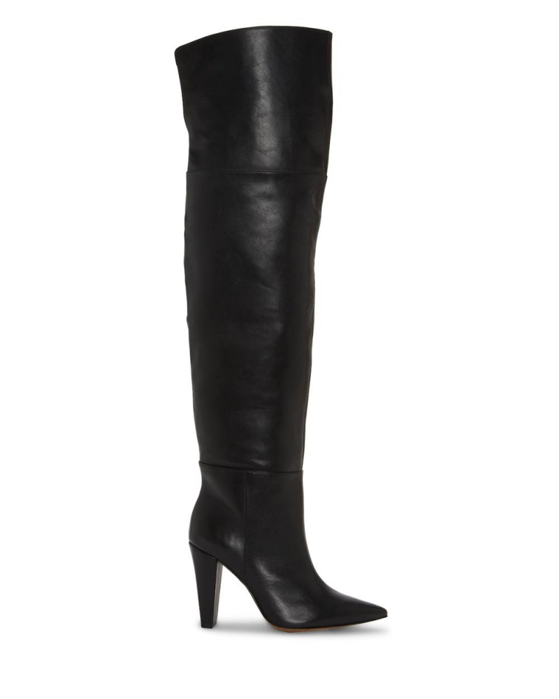 Vince Camuto Minnada Siroke Topanky-Calf Over-The-Knee Boots Damske Čierne | AUFC-18570