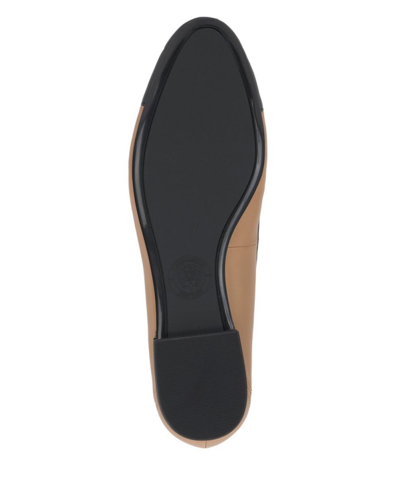 Vince Camuto Minndy Cap Spicou Obuv pre Ploche Nohy Damske Béžové Čierne | GRSC-56021