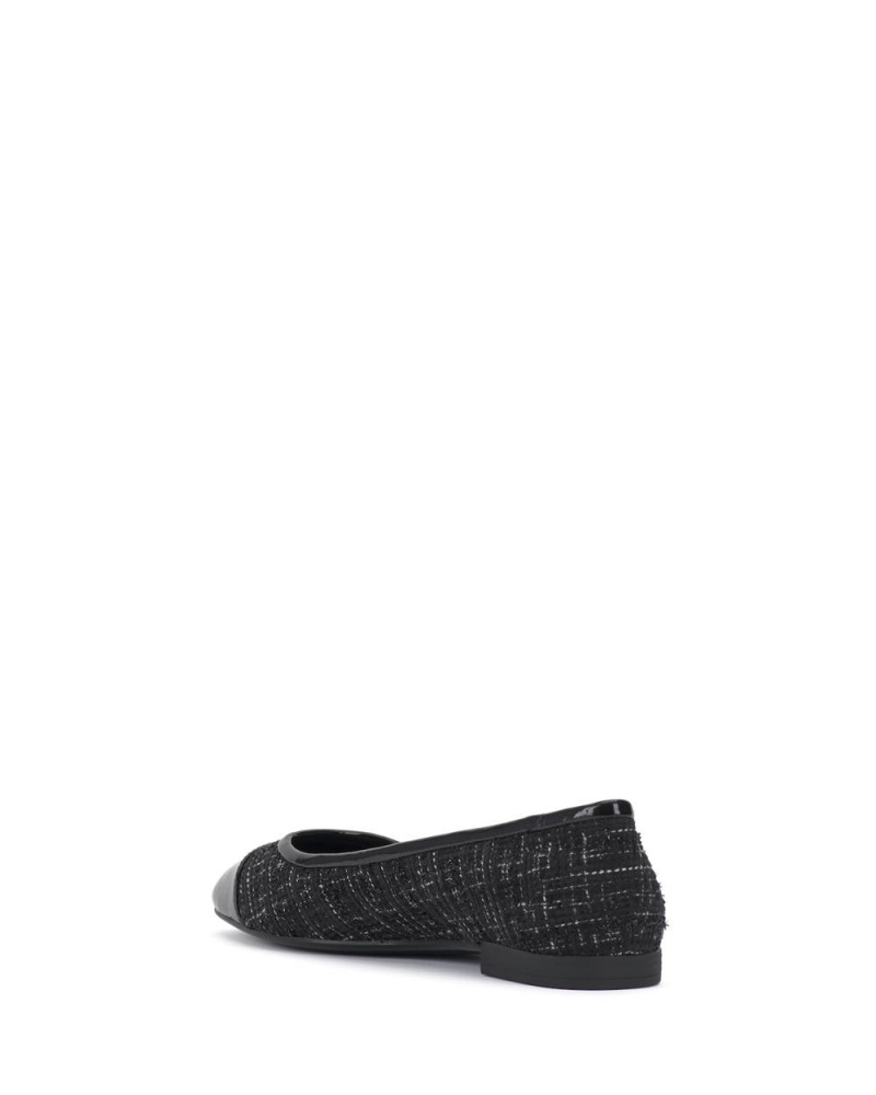 Vince Camuto Minndy Cap Spicou Obuv pre Ploche Nohy Damske Čierne Čierne | SUJV-04918