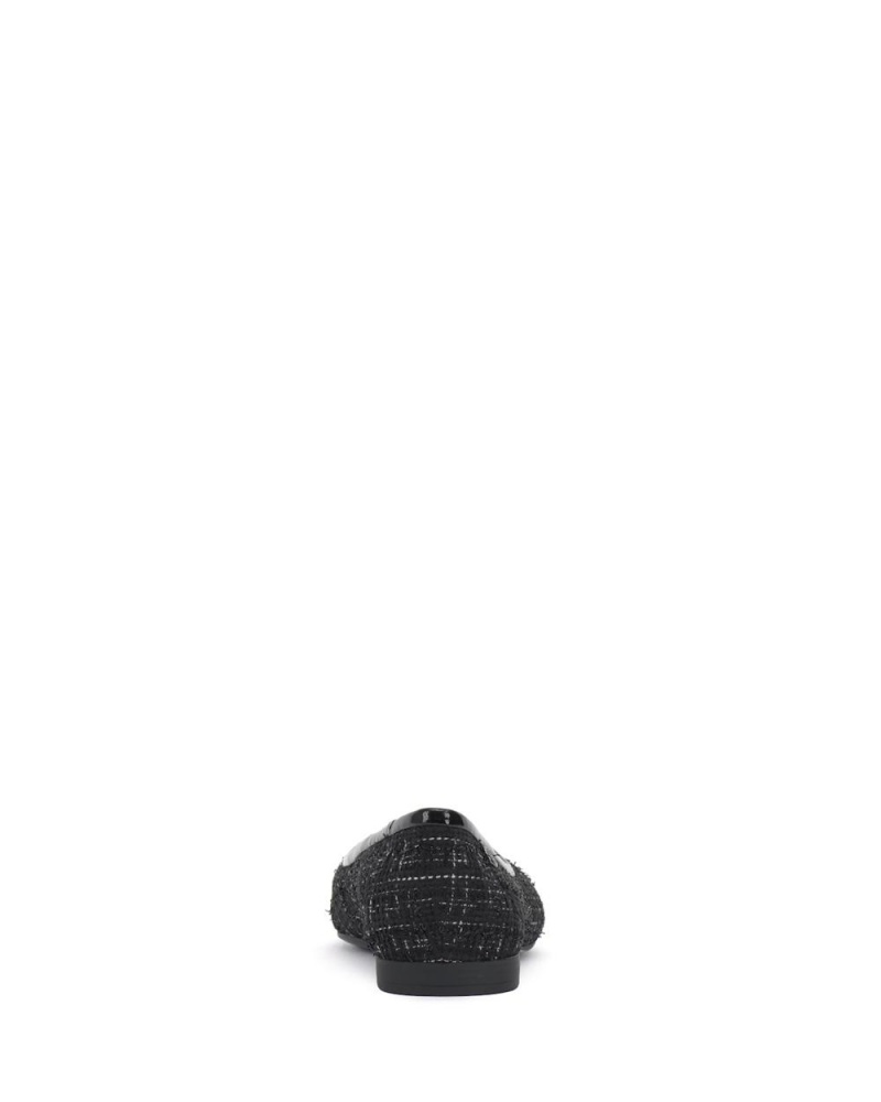 Vince Camuto Minndy Cap Spicou Obuv pre Ploche Nohy Damske Čierne Čierne | SUJV-04918