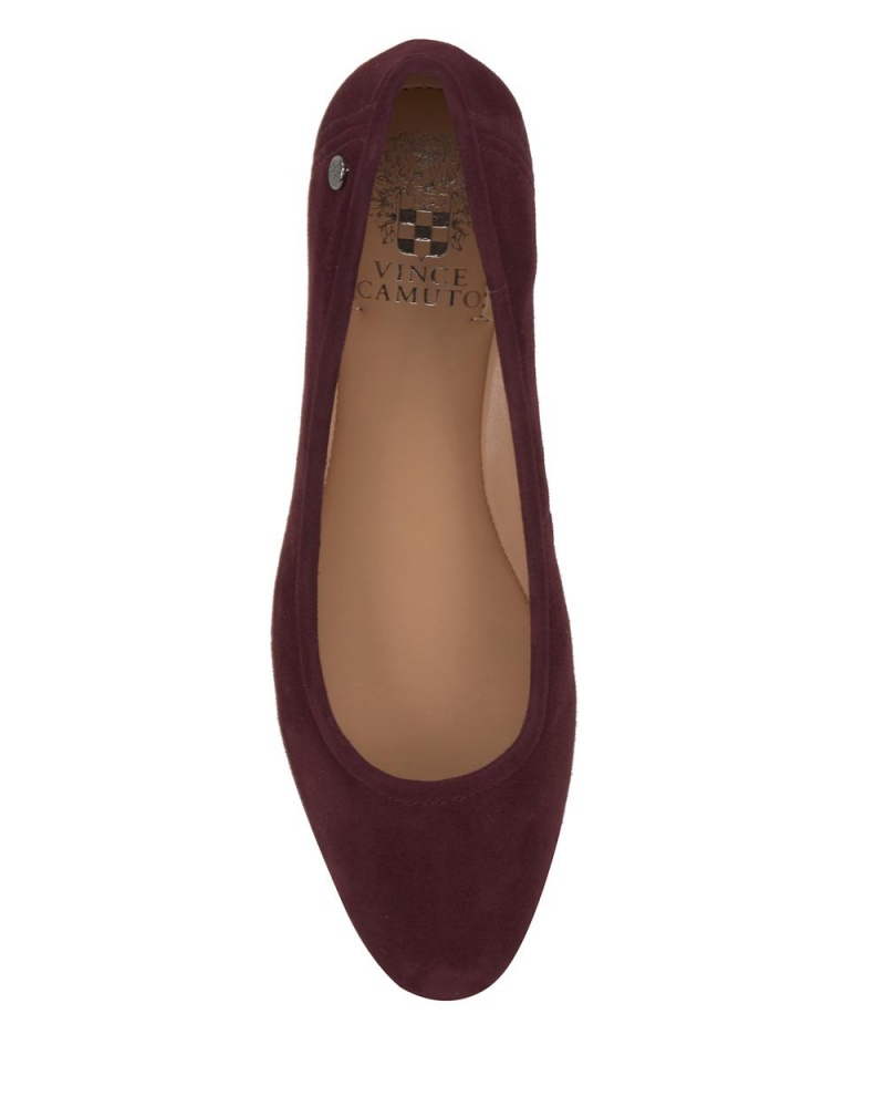 Vince Camuto Minndy Obuv pre Ploche Nohy Damske Bordove | DAOE-93764