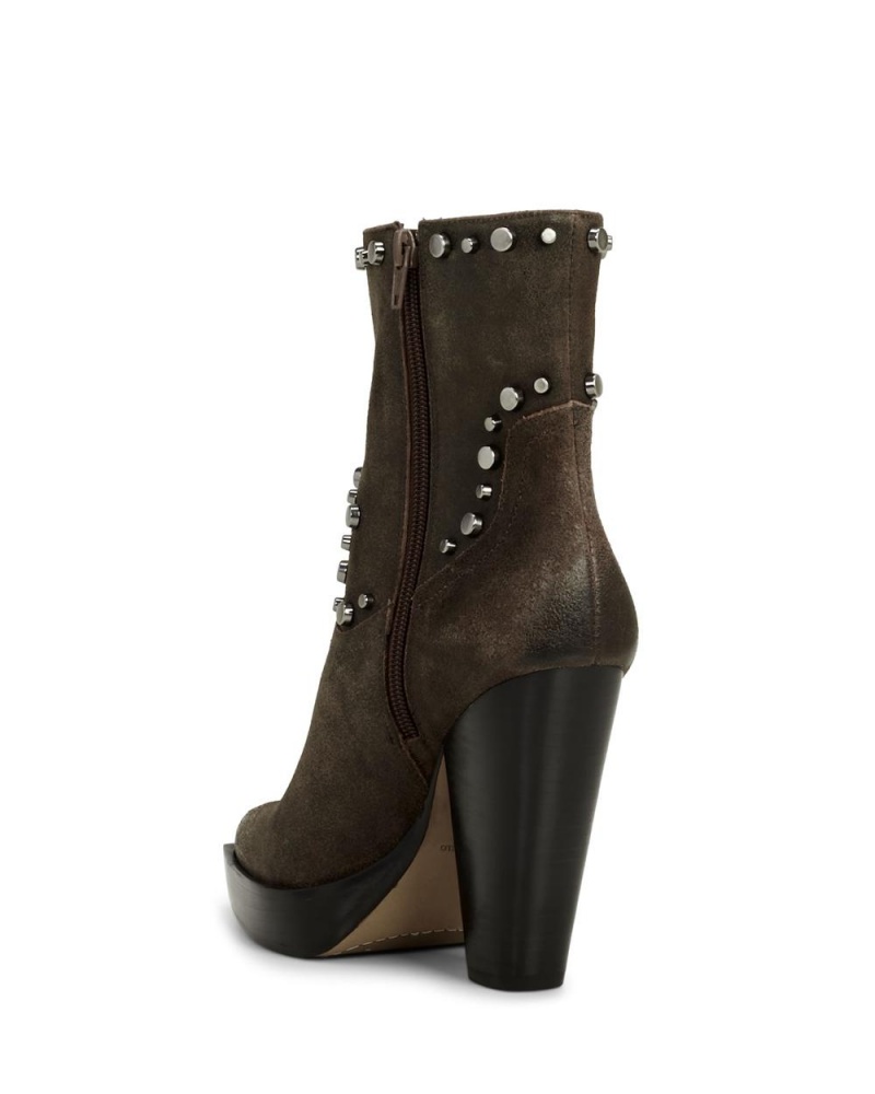 Vince Camuto Nanikshie Kotnikove Topanky Damske Hnede | YNPL-63594