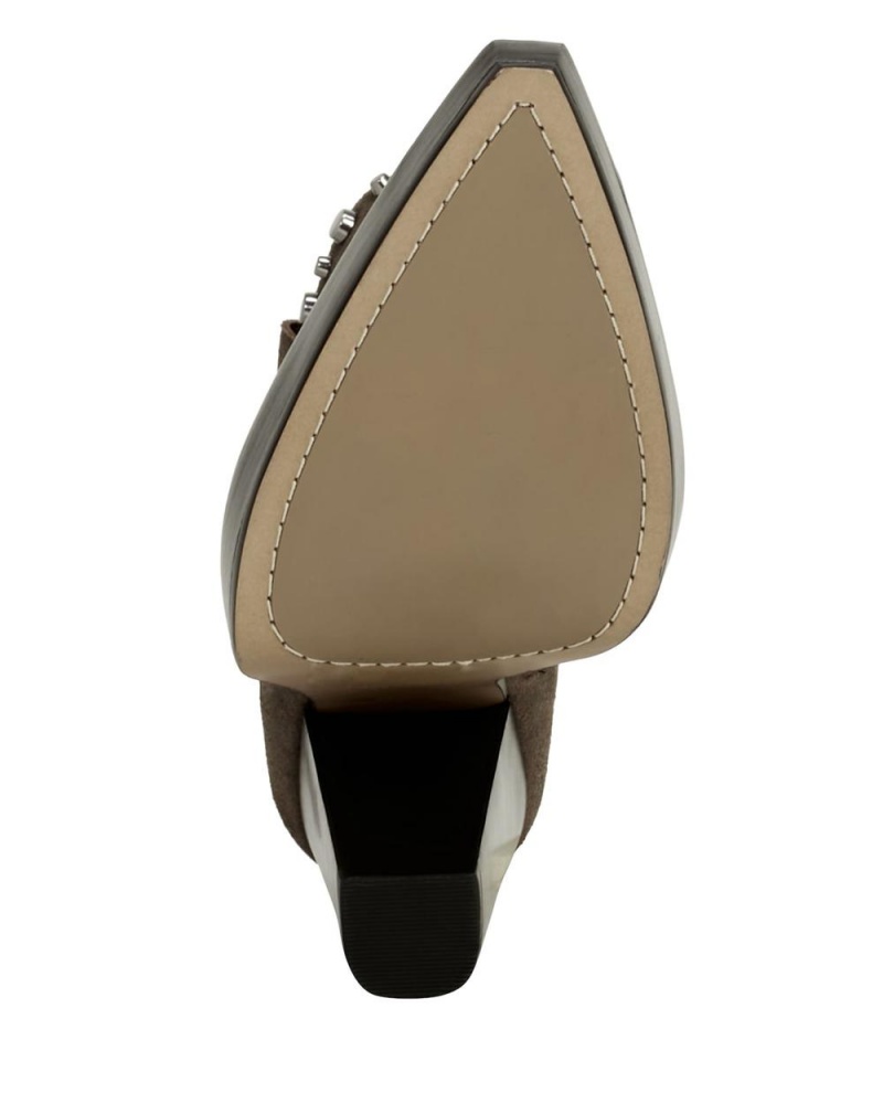 Vince Camuto Nanikshie Kotnikove Topanky Damske Hnede | YNPL-63594