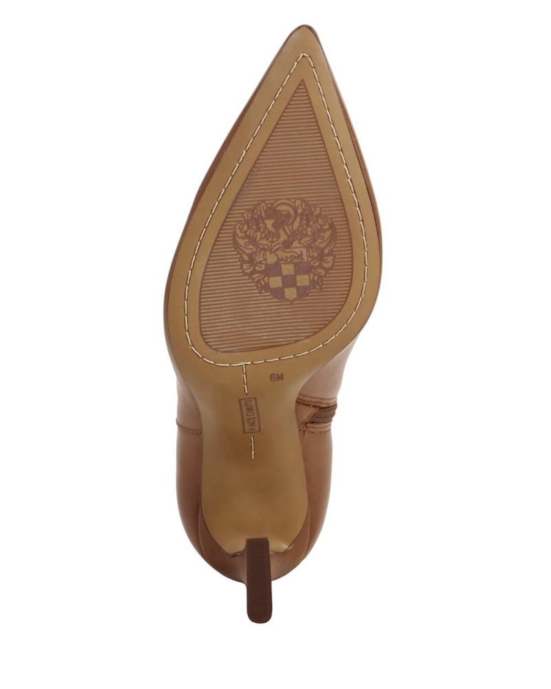 Vince Camuto Nashville By Up Buttercup Kotnikove Topanky Damske Hnede | KXZU-53629