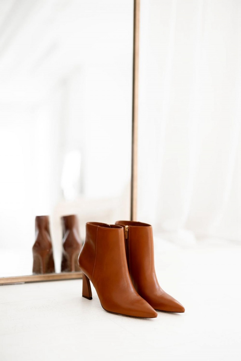 Vince Camuto Nashville By Up Buttercup Kotnikove Topanky Damske Hnede | KXZU-53629