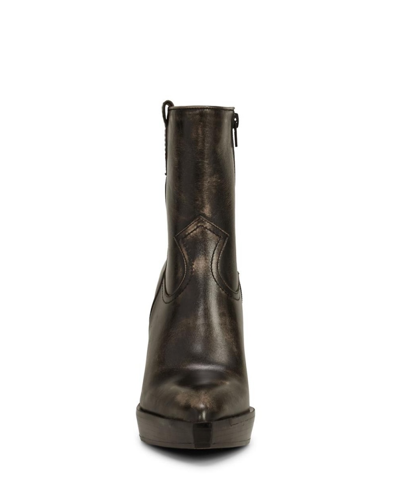 Vince Camuto Ninkisha Platforme Kotnikove Topanky Damske Čierne | KGDQ-18249