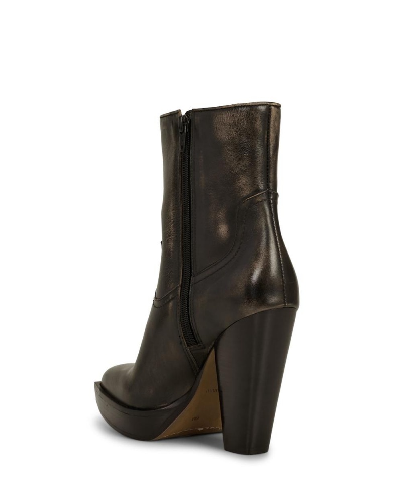 Vince Camuto Ninkisha Platforme Kotnikove Topanky Damske Čierne | KGDQ-18249