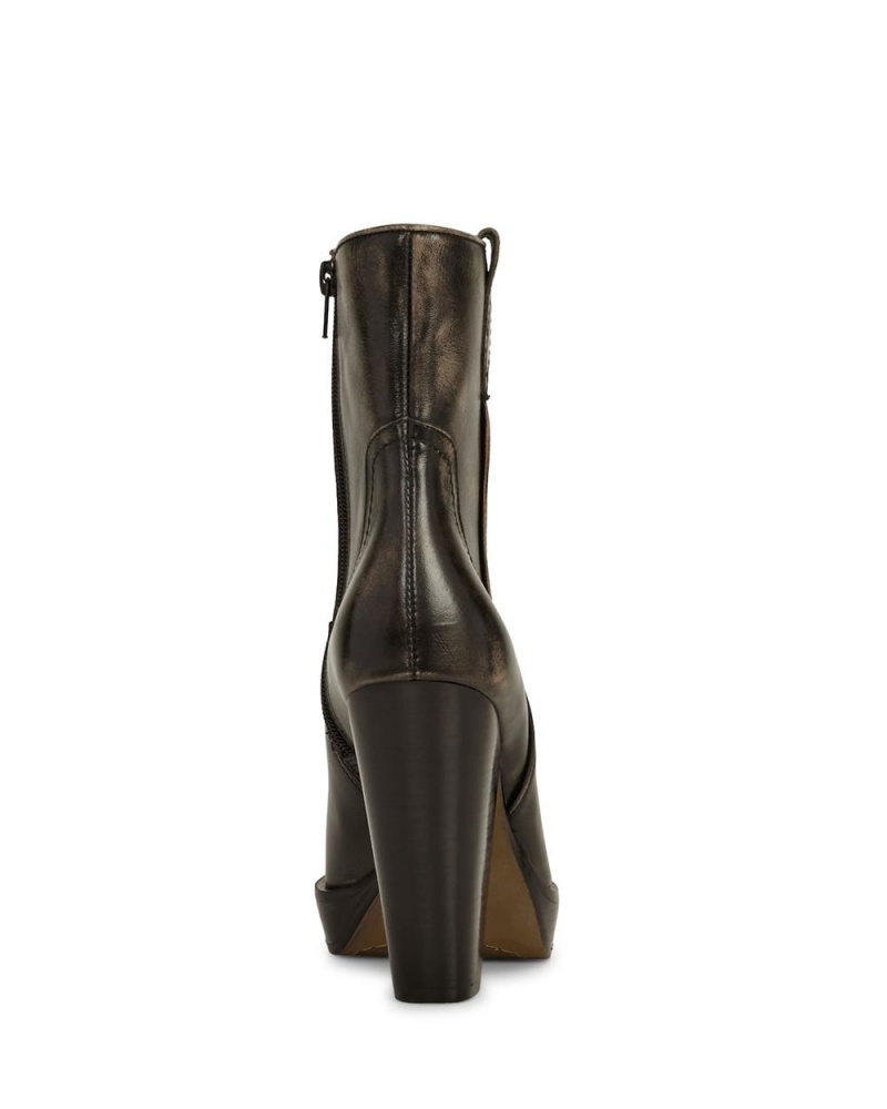 Vince Camuto Ninkisha Platforme Kotnikove Topanky Damske Čierne | KGDQ-18249