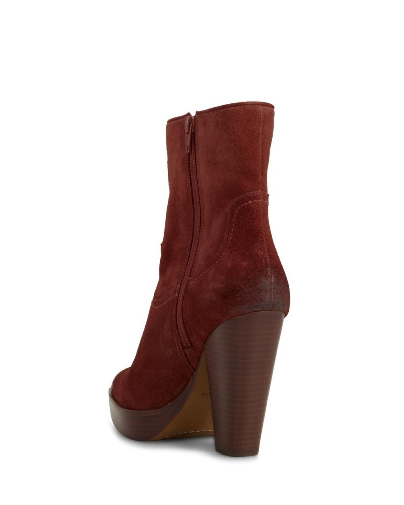 Vince Camuto Ninkisha Platforme Kotnikove Topanky Damske Bordove | FQXG-31502