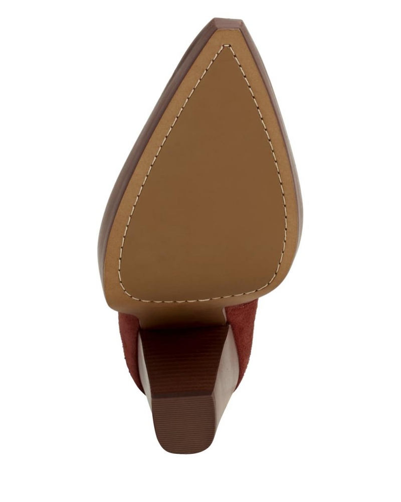 Vince Camuto Ninkisha Platforme Kotnikove Topanky Damske Bordove | FQXG-31502