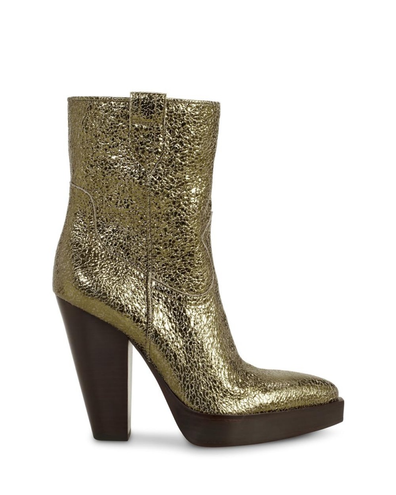 Vince Camuto Ninkisha Platforme Kotnikove Topanky Damske Zlate | IFOJ-87405