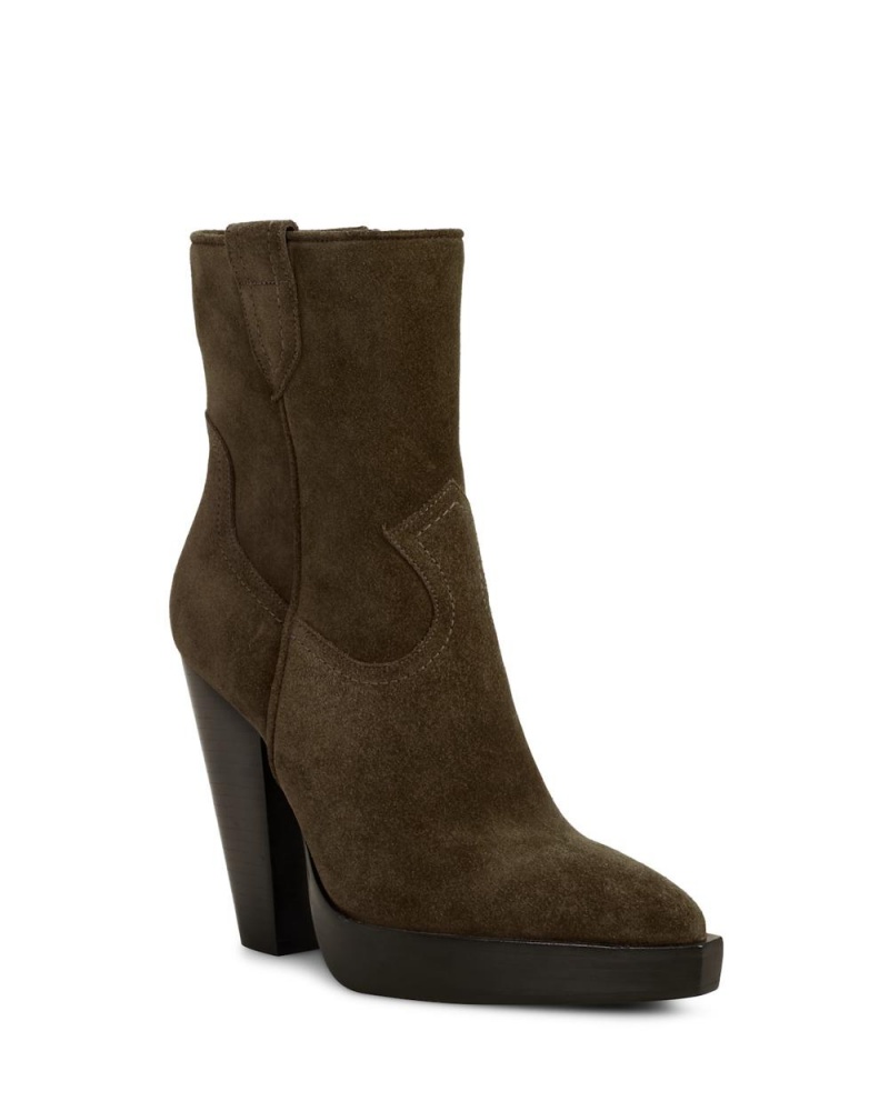 Vince Camuto Ninkisha Platforme Kotnikove Topanky Damske Biele | TAQC-61387