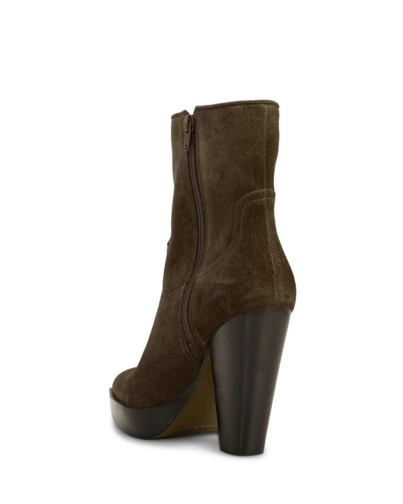 Vince Camuto Ninkisha Platforme Kotnikove Topanky Damske Biele | TAQC-61387