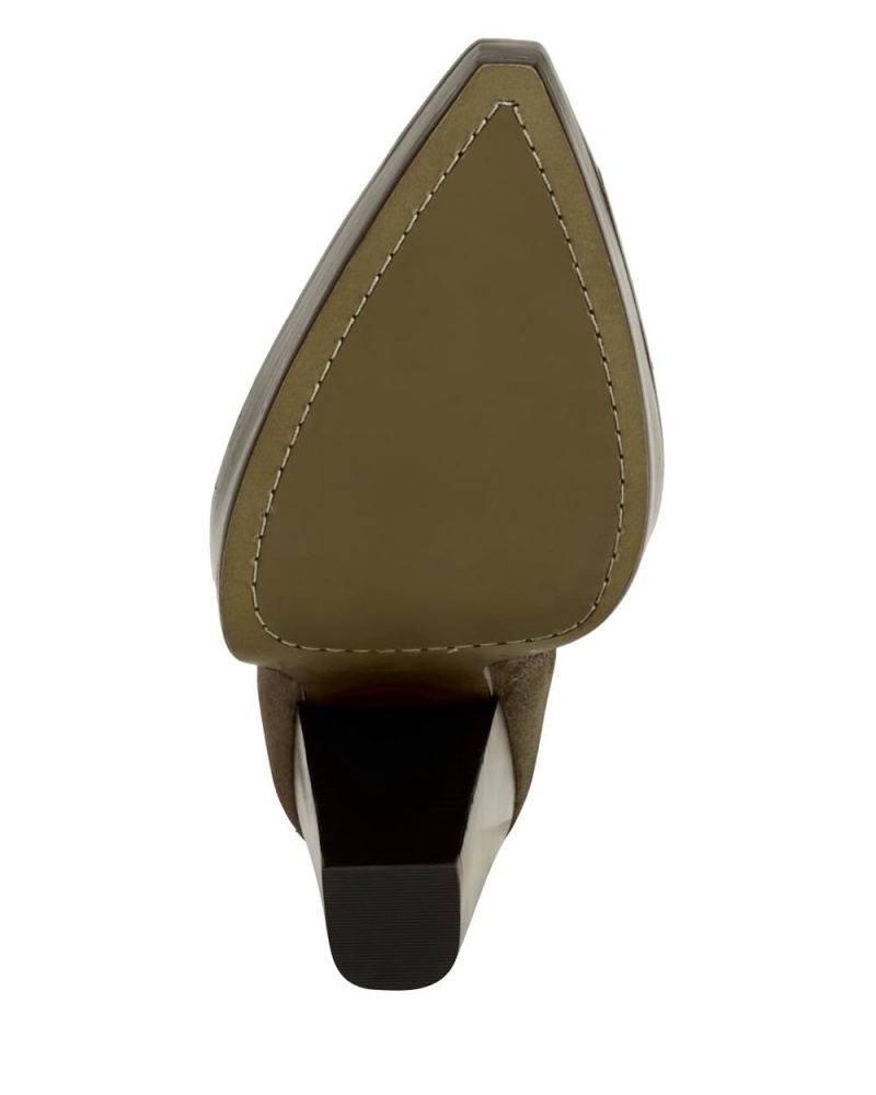 Vince Camuto Ninkisha Platforme Kotnikove Topanky Damske Biele | TAQC-61387