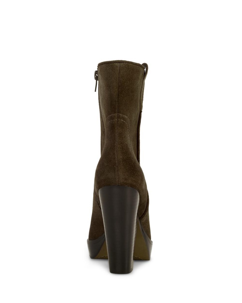 Vince Camuto Ninkisha Platforme Kotnikove Topanky Damske Biele | TAQC-61387