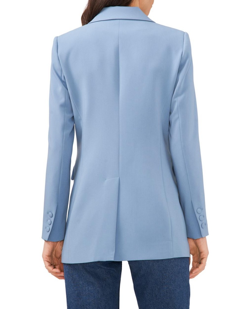 Vince Camuto One-Button Peak-Lapel Blejzer Damske Modre | JDSI-50794