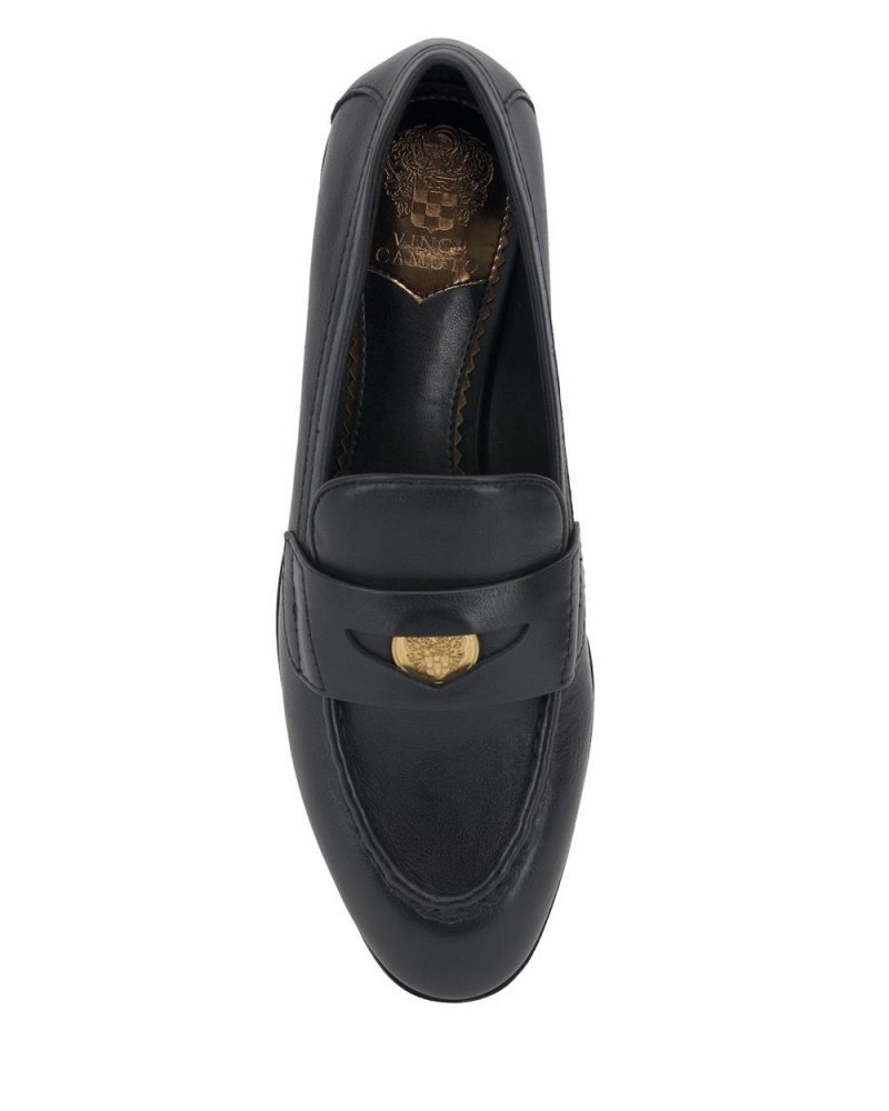 Vince Camuto Parama Penny Mokasiny Damske Čierne | PVHE-28491