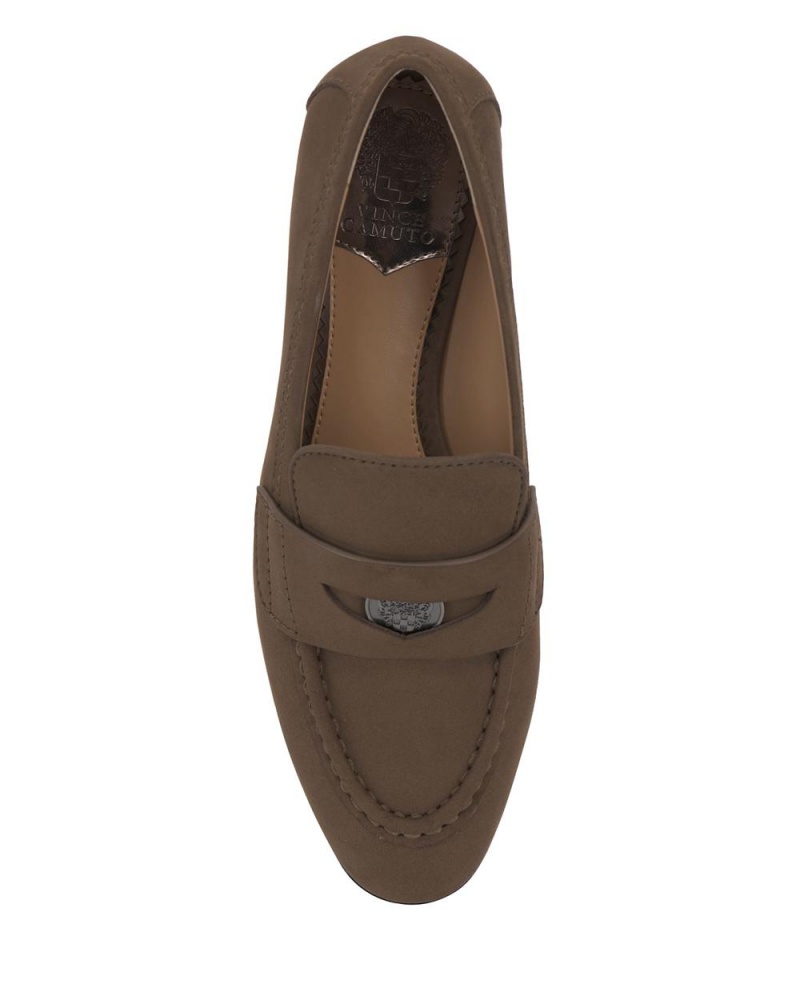 Vince Camuto Parama Penny Mokasiny Damske Biele | PQMD-12903
